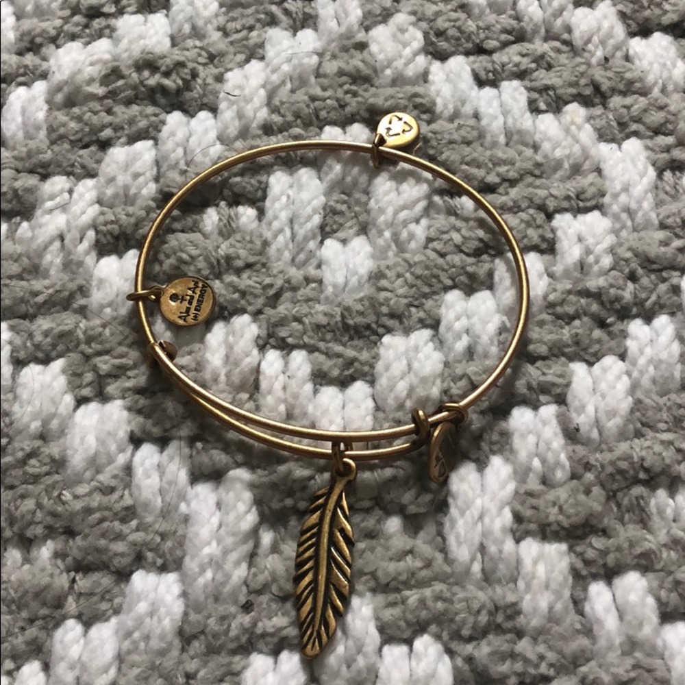 Alex and Amani feather bracelet